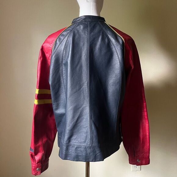 Vintage Wilsons Leather x Chase Authentics Jeff Gordon NASCAR Jacket #24 XL - Picture 6 of 11